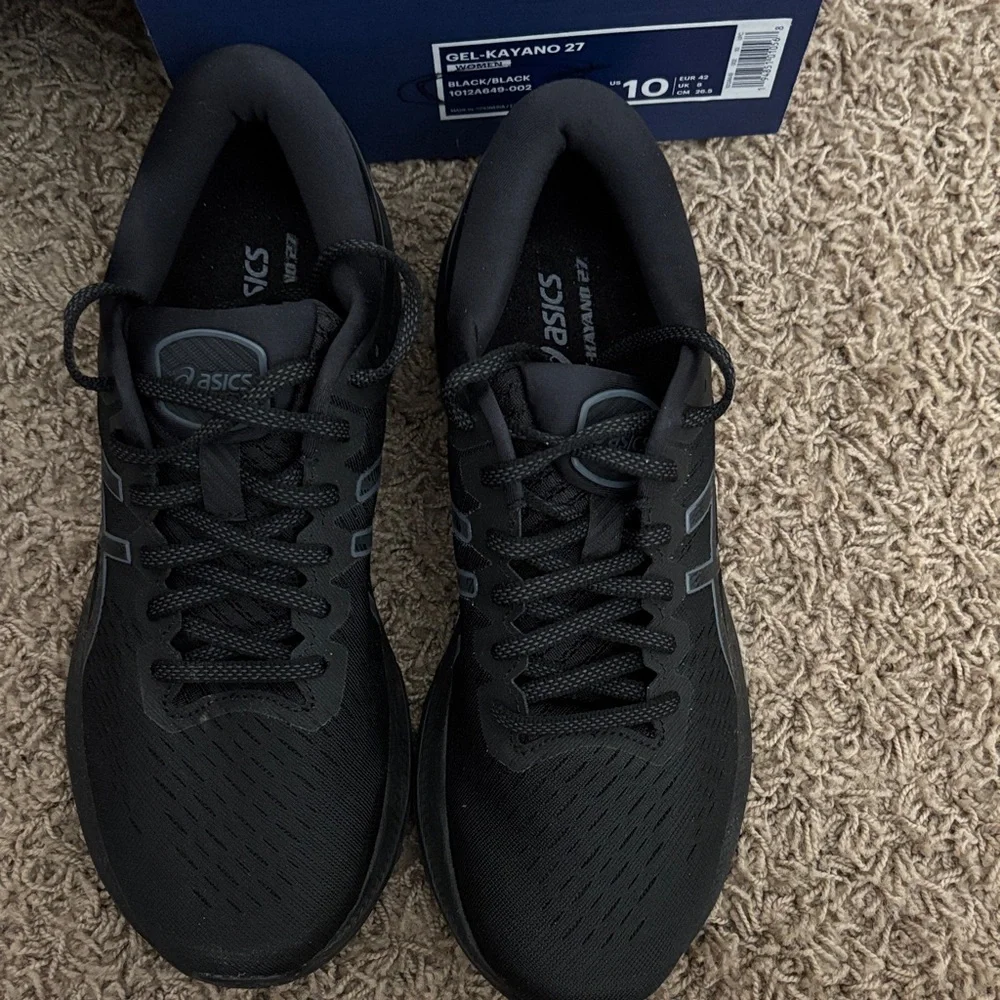 Asics Black Athletic Shoes - Picture 3 of 6